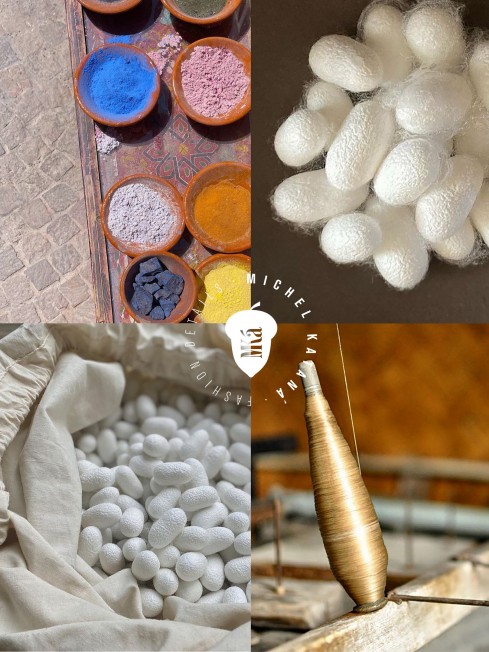 Шелковый (Бахмаль) Клатч-конверт-папка-косметичка PROSPERITAS CORDIS! (Сердце удачи!) THINY_PROSPERITAS CORDIS!